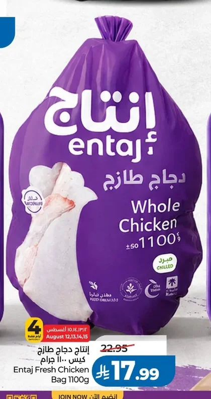 دجاج طازج