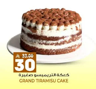 كعكة التيراميسو صغيرة