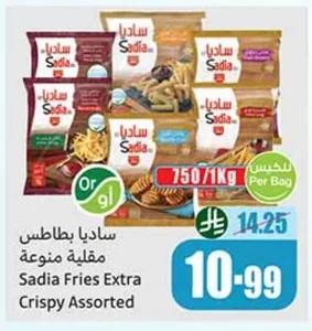ساديا بطاطس مقلية منوعة
