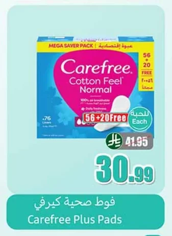 Carefree Plus Pads