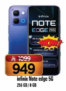 infinix Note edge 5G 256 GB / 8 GB