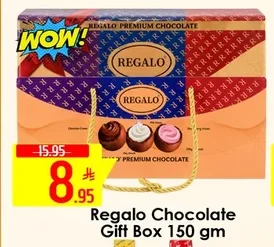 Regalo Chocolate Gift Box