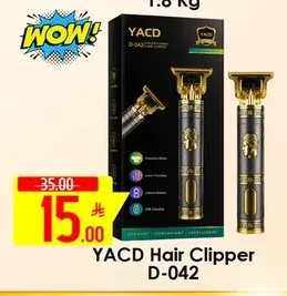 YACD Hair Clipper D-042