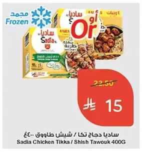 ساديا دجاج تيكا / شيش طاووق ٤٠٠غ