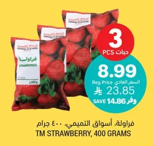 فراولة، أسواق التميمي