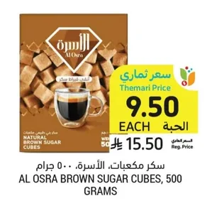 سكر مكعبات، الأسرة