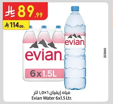 Evian Water