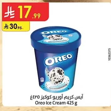 Oreo Cookies Ice Cream