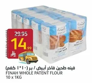 فينه طحين فاخر أبيض / بر (١٠ * ١ كجم)