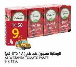 الوطنية معجون طماطم
