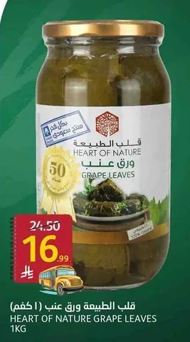 قلب الطبيعة ورق عنب ( ١ كجم)