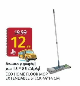 إيكوهوم ممسحة أرضيات ٤٤ * ١٤ سم