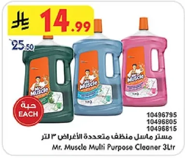 مستر ماسل منظف متعددة الأغراض ٣ لتر