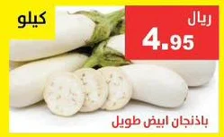Long White Eggplant