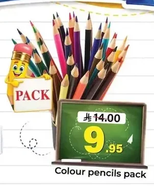 Colour pencils pack