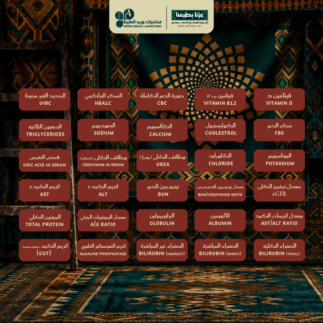 باقات تحاليل مختبرات وريد الطبية لليوم الوطني 96 - صورة 4