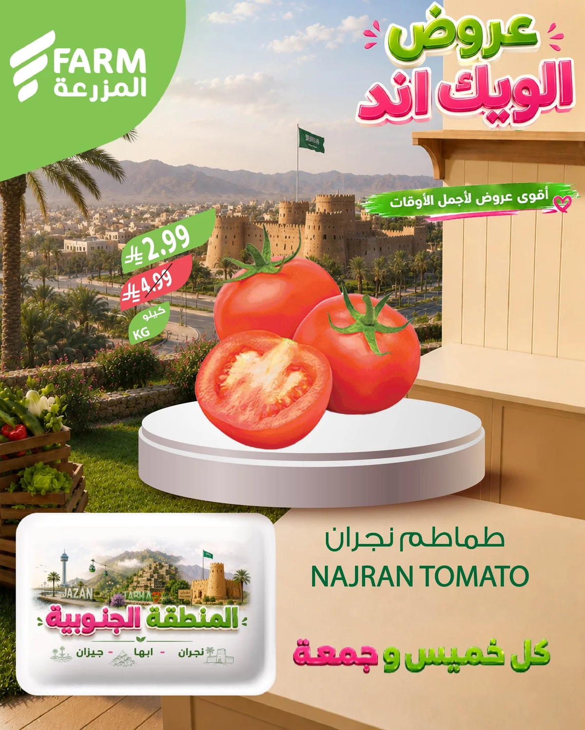20 اغسطس 2026 - الصورة 3 من إعلان عروض اسواق المزرعة